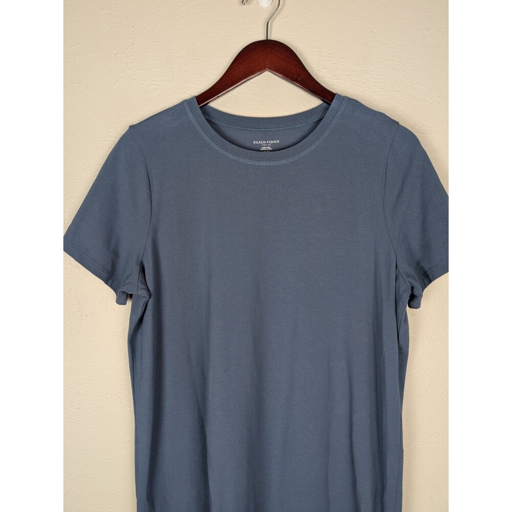 Eileen Fisher Organic Cotton T Shirt Dress - Picture 3 of 7